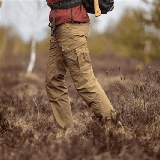 Workboss - Pantalones tácticos antidesgarro tipo militar para trabajo