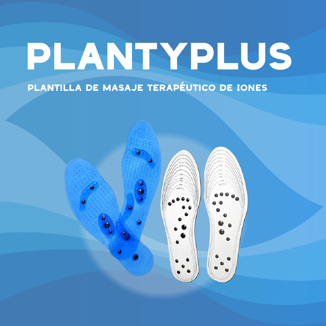 PlantyPlus® Plantilla de Masaje Terapéutico de Iones